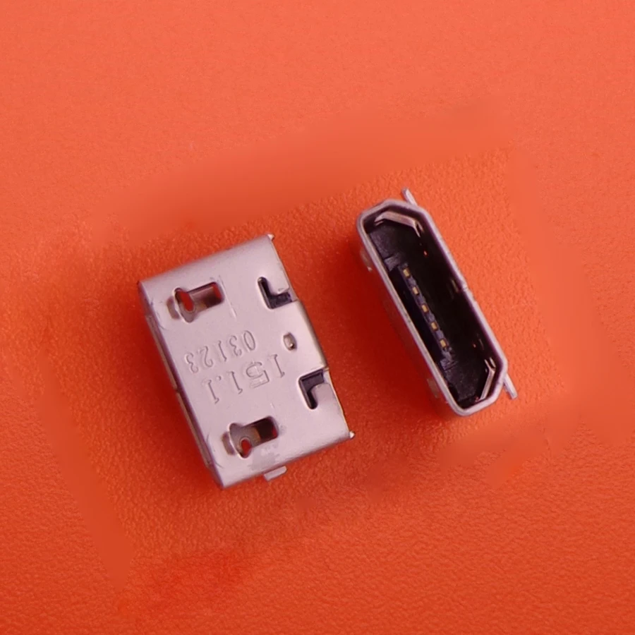 Universal Micro USB Charging Connector Port Socket Dock Jack (10-100 Pieces)