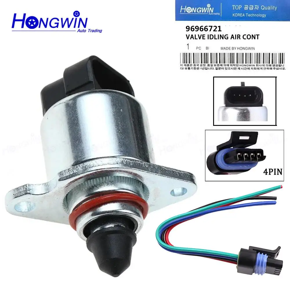 1/2 PCS Genuine No.:96966721 Idle Air Control Valve Fits Chevrolet Spark M300 DL745D 1.0 LPG ,96966710 pneumatic air valve automatic gearbox solenoid valve