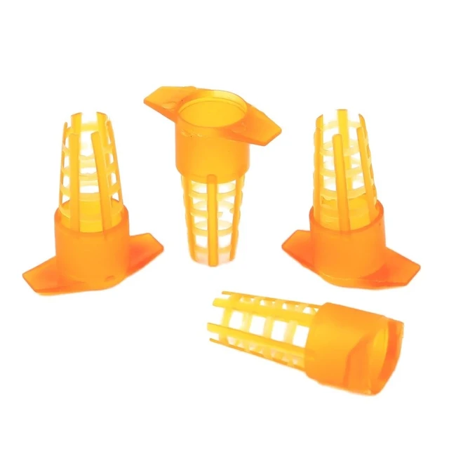 20 Pcs Plastic Bee Queen Ketrecek Cella Fedele Cap Védő Mobil Szerszám Méhészeti Ellátás Szerszámok - Image 4
