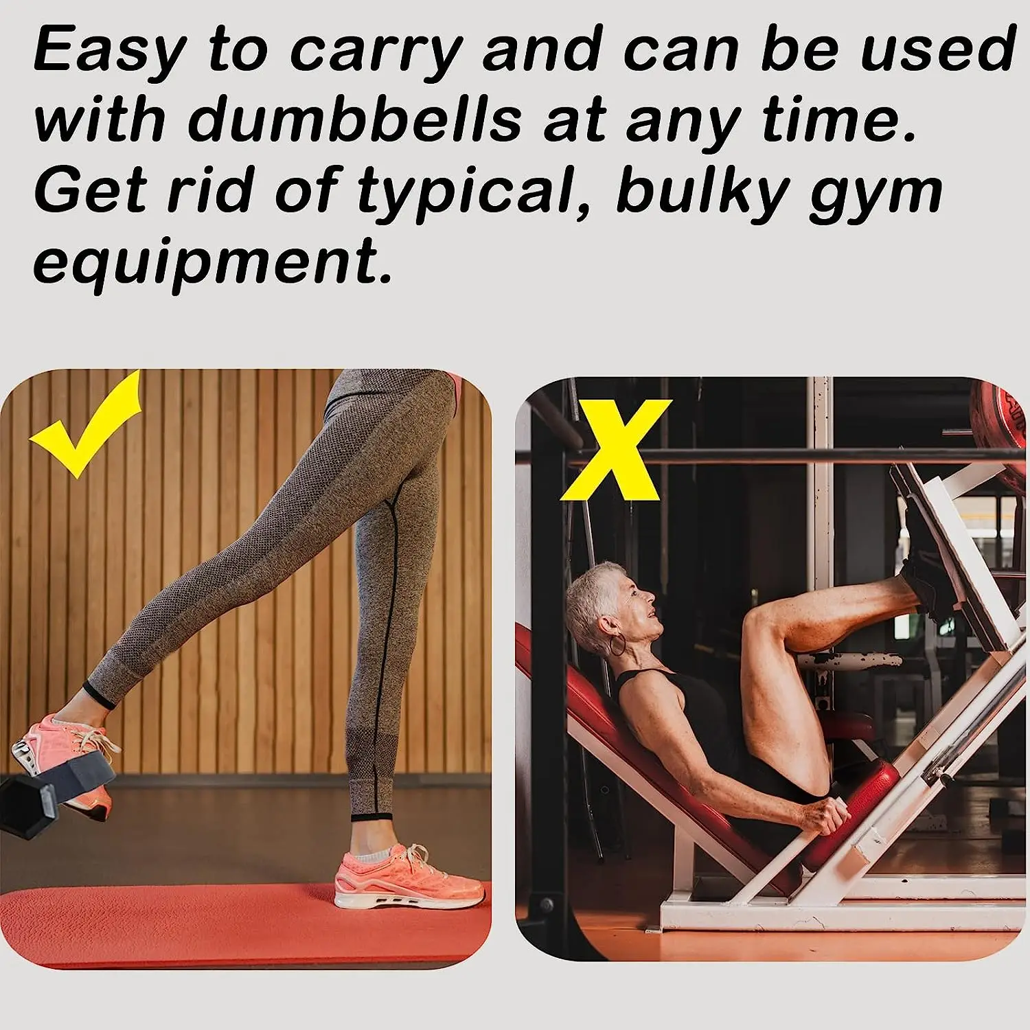 1/2pcs Dumbbell Ankle Strap Weight 4