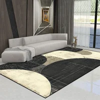 Modern Carpets for Living Room Simple Household Mat Large Area Decorative Bedroom Rugs Non Slip Children's Rug Customizable 1