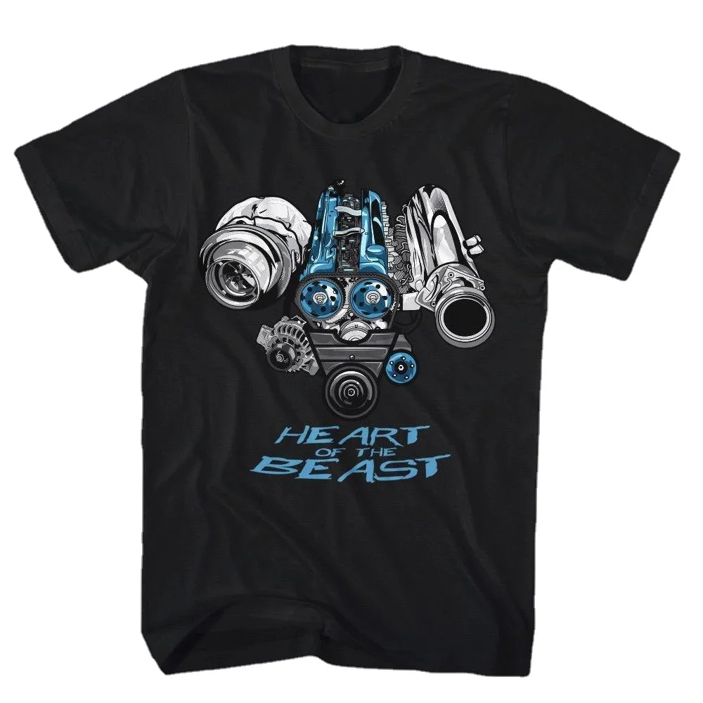 Japan Car 2Jz Engine Turbo Tuning Jdm T-Shirt. Summer Cotton Short Sleeve O-Neck Mens T Shirt New S-3Xl