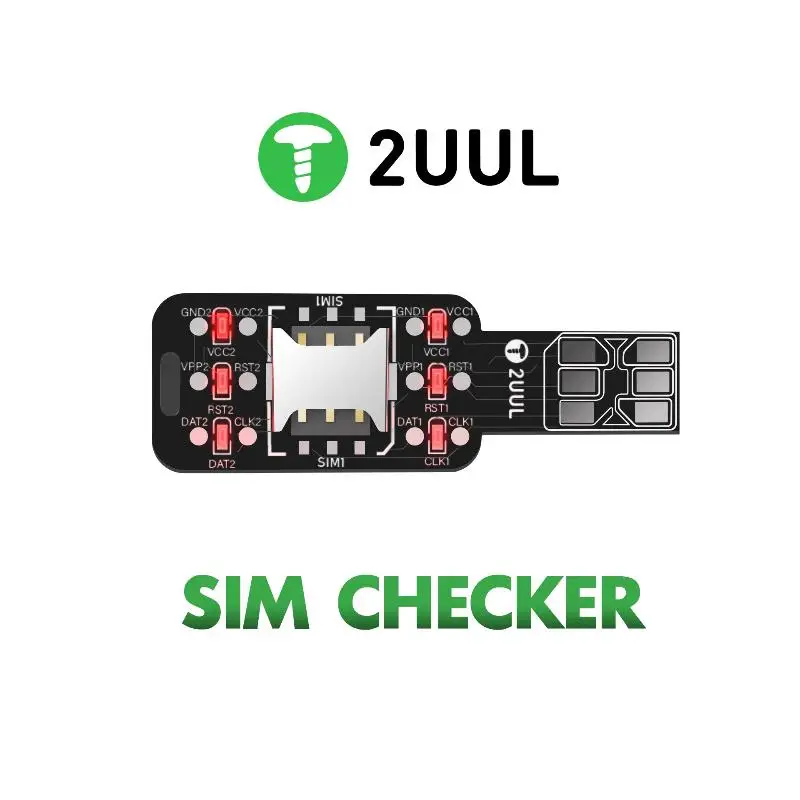 2UUL SIM 체커 모듈, 휴대폰 수리용 빠른 신호 감지 및 고장 테스트 도구