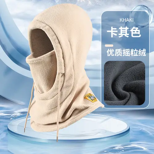 Winter Thermal Neck Warmer Outdoor Polar Fleece Balaclava Scarf Skiing Face Mask Snood Hood Hat Windproof Keep Warm Cycling Cap - Image 9