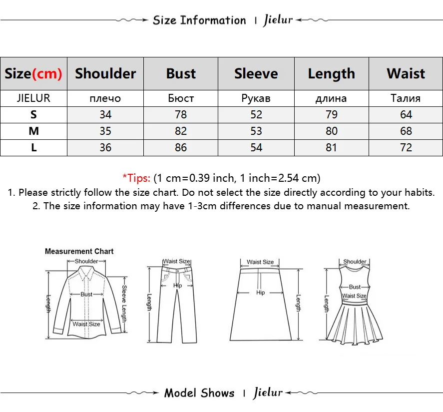 Jielur Elegante Gestrickte Kleid Frau Sprimg Solide Ein Stück Kleid Koreanische Mode Büro Dame Langarm Midi Pullover Kleid – Detail 1