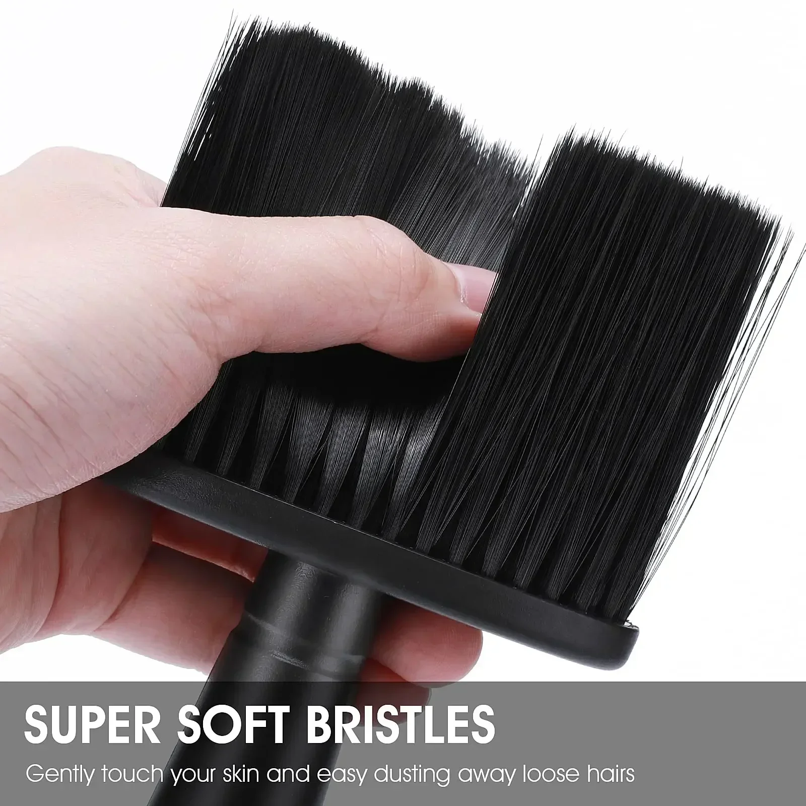 Professional Soft Neck Face Duster Brushes Barber Hair Clean Hairbrush Beard Brush Salon Cutting Hairdressing Styling Tools 5