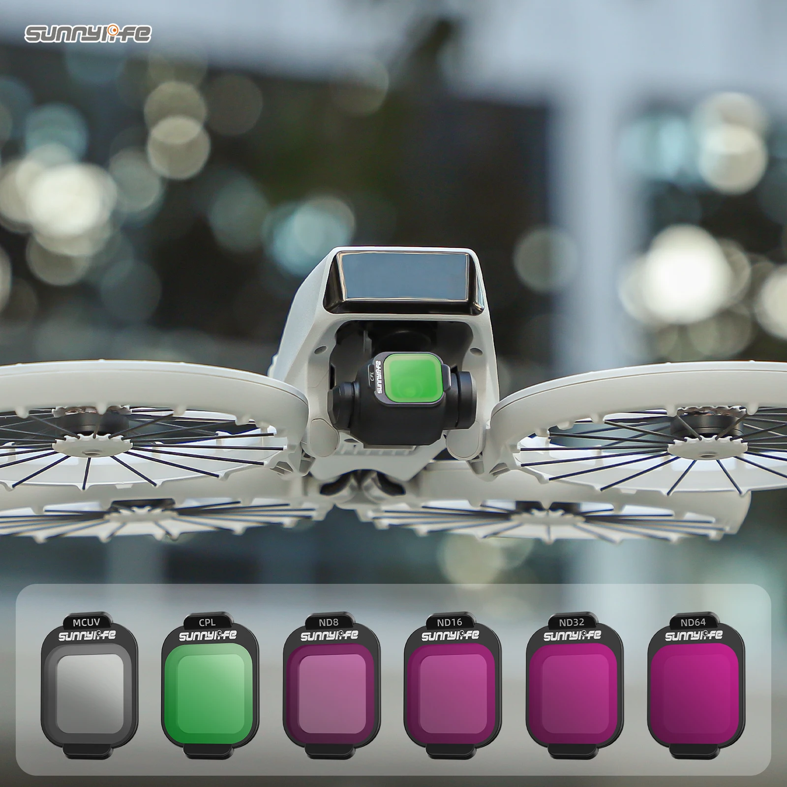 Lens Filter Kit drone accessories for DJI Flip CPL UV ND8 ND16 ND32 ND64 Flip ND Filters Lightweight Camera Fliter for DJI Drone Accessories