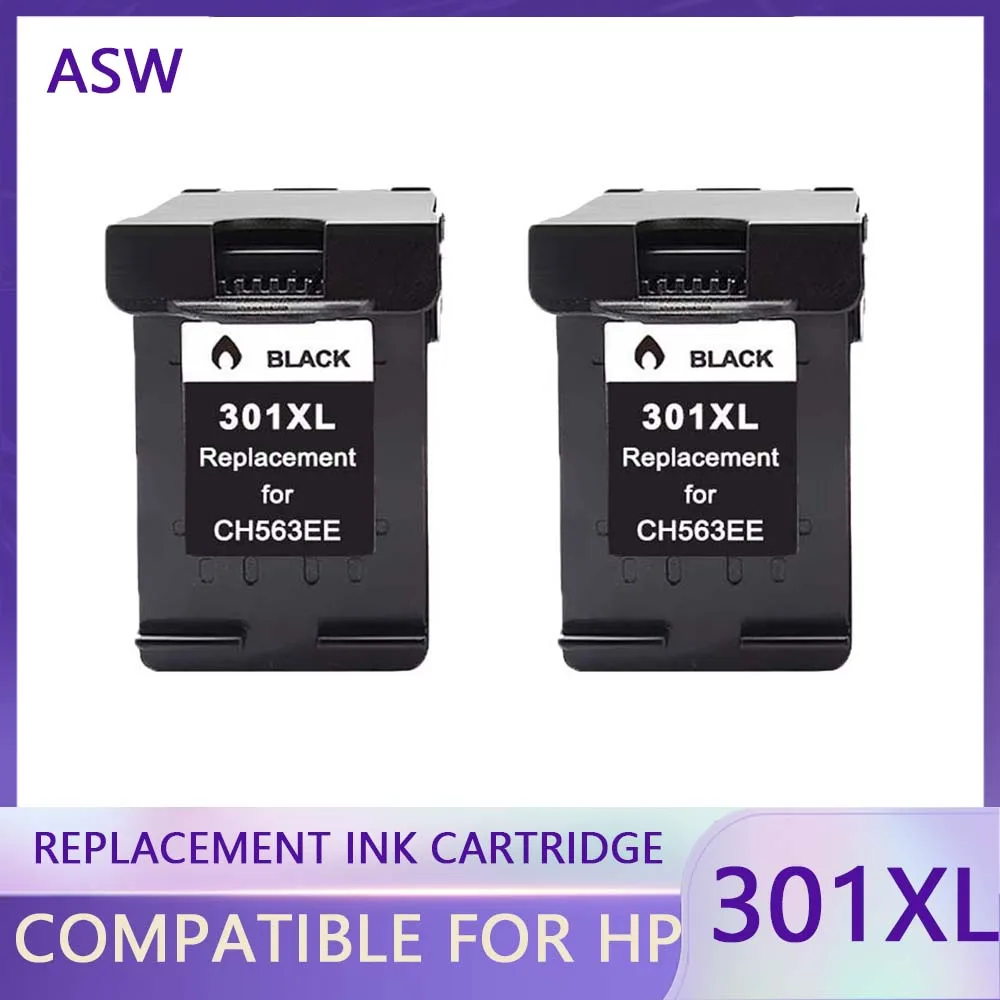 Asw Cartucce Di Inchiostro Rigenerate Per Hp 301 Xl Hp301 Hp301 301Xl Deskjet 2050Se 2054A 1050Se 3050Se 3050A 3052A Envy 5530
