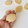 Lemon Shaped Cookie Cutter Mold Lemon Pattern Biscuit Embosser Mould Fondant Baking Decorating Tool Party Cake Decoration 4
