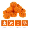 15 Pcs Wool Felt Pumpkin Pumpkins Gold Tinsel Garland Pendent Outdoor Christmas Hanging Ornament Autumnal Decoration 6