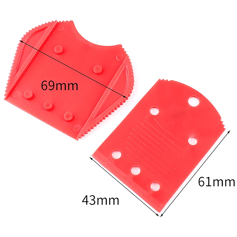 Phone LCD Screen Separator Plastic Glue Remove Tool For Digitizer Lcd Display Screen Three-hole Razor Blade Painting Scraper Holder Double-sided