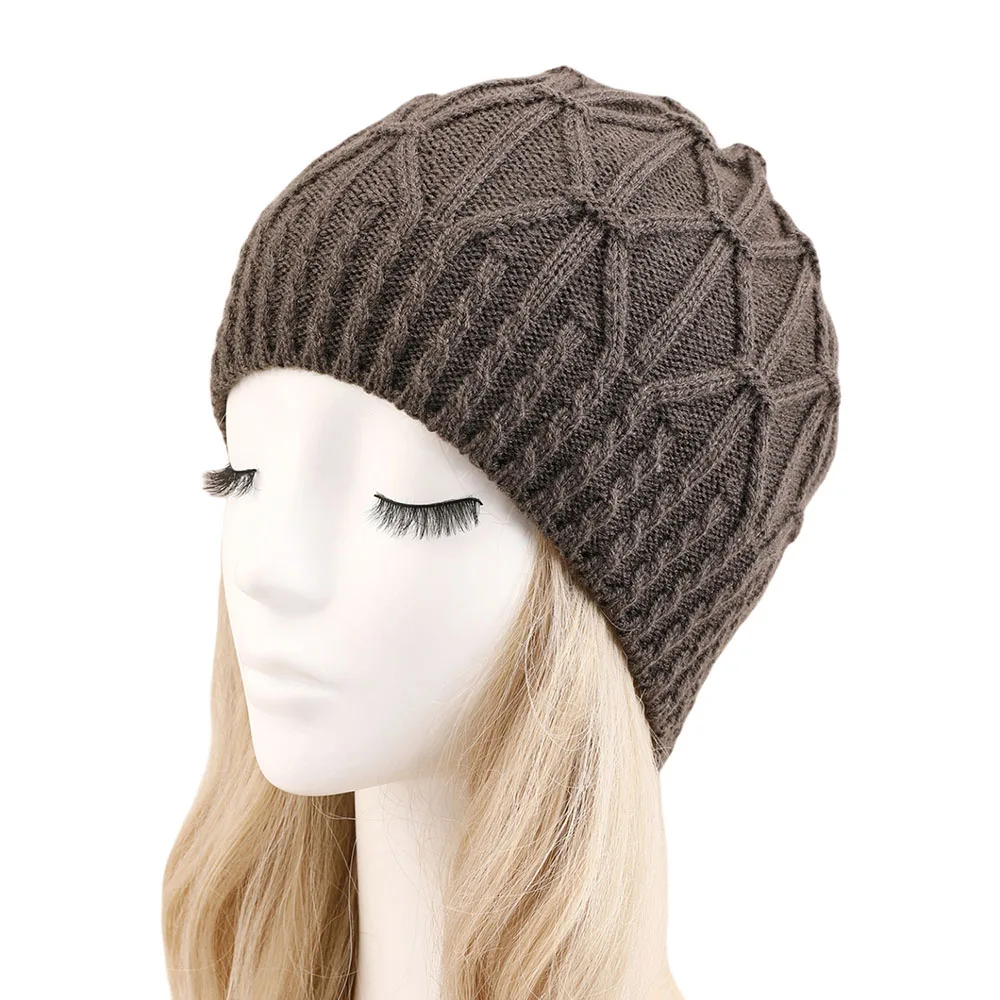 

Winter Beanie Hat For Women Men Warm Knitted Hat Cap Female Hip Hop Skullcap Fashion Elastic Caps Bonnet Unisex Casual Hats