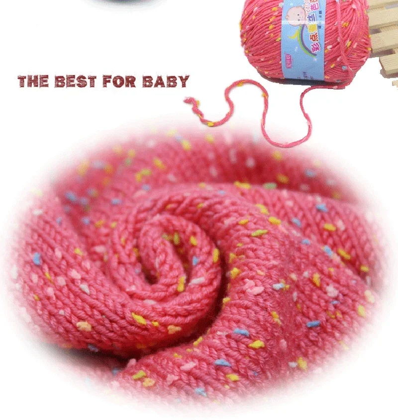 Knitting Knicker Yarn Crochet Soft Scarf Sweater Hat Yarn Medium Thick Hand Crocheted for Knitting Lot 50g/roll crochet yarn
