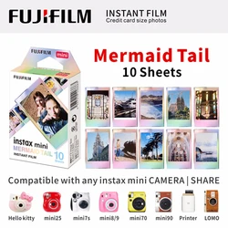 Colorful Instant Film Sheets - Available in 10, 30, or 50 Pack (Mermaid Tail)