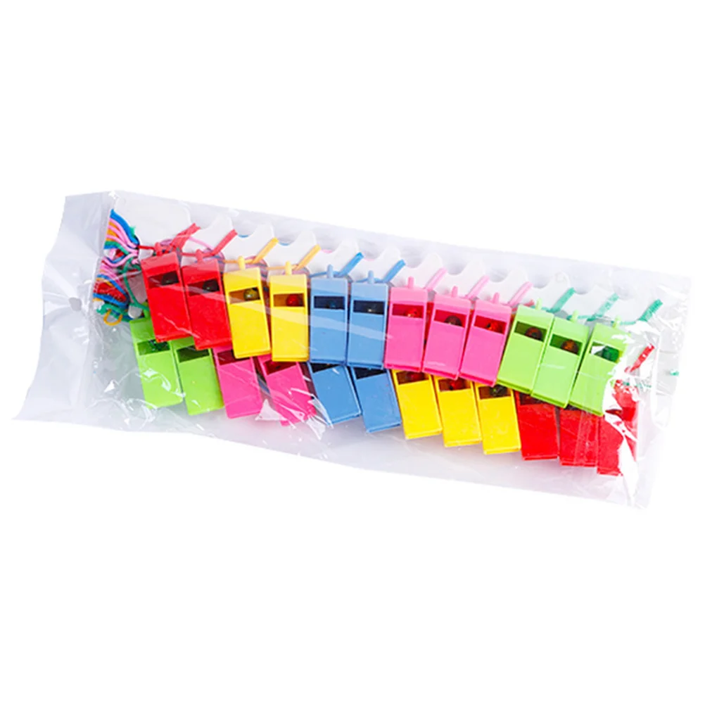 Colorful Whistle Sports Race Cheering Whistle Referee Whistle Party Training Soccer Football Basketball Cheerleading Tool plastic whistle boxed volleyball basketball football referee sport whistle sporting goods outdoor survival whistle