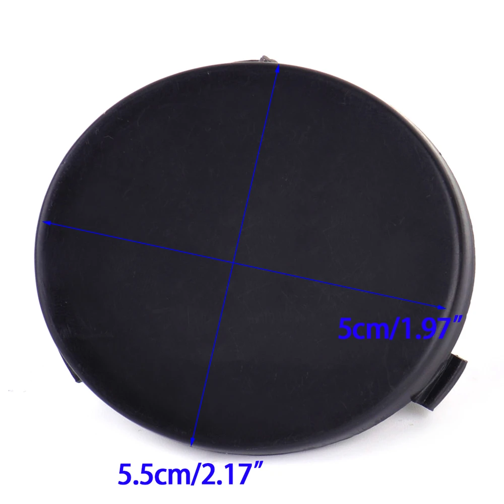 자동차 앞 범퍼 견인 후크 커버 캡, 블랙 플라스틱, 8M51-17A989-AB, 8M5117A989AB, 포드 포커스 II 4 문짝 2009 2010 2011