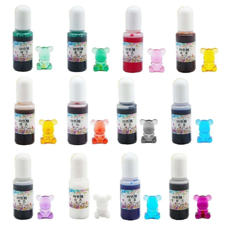 

UV Resistant Adhesive Versatile Crystal Drop for Personalized DIY F19D