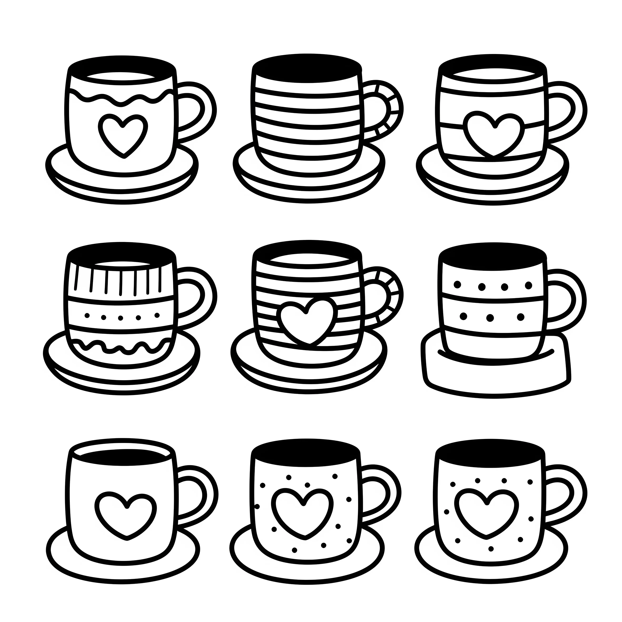 CUTE & GROOVY Bold-easy Patterns Coloring Book for Adults Cute Drawing Book Perfect Gift for Party and Birthday 5