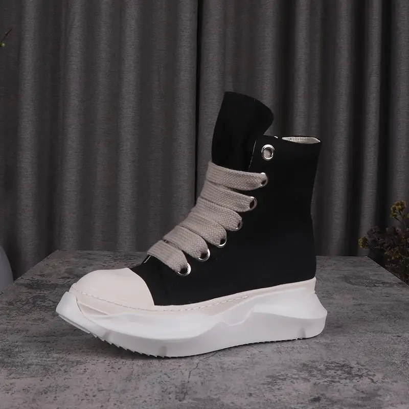 Rick Vintage Canvas Shoes Women Fashion Trainers Women High Top Sneaker Men Autumn Footwear Breathable Sneakers Platform Shoes casual sneakers