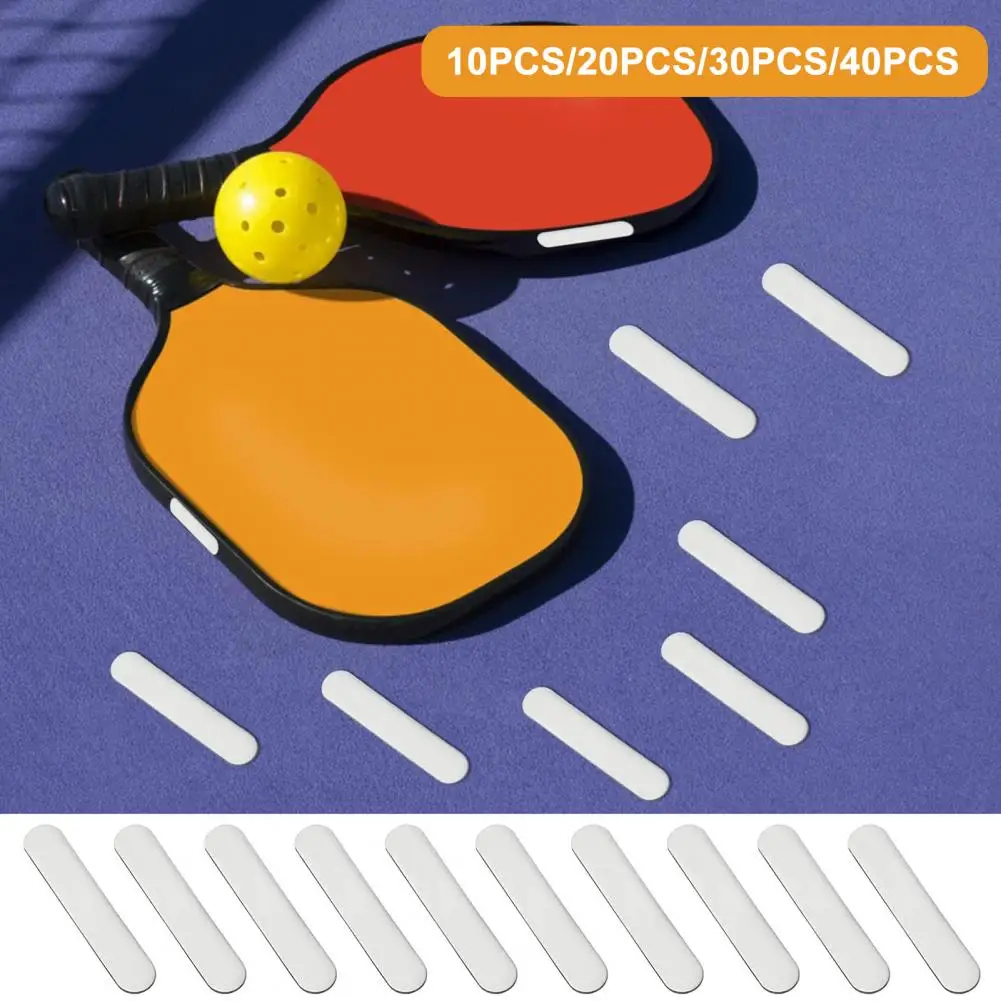 1 Set Pickleball Lead Tapes Highly Adhesive Weighted Lead Patch Reusable Simple Installation Pickleball Sticker