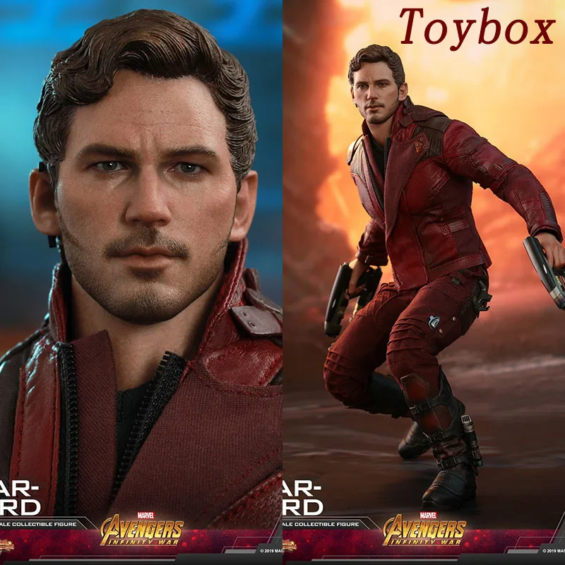 

HOTTOYS HT MMS539 1/6 Star-Lord Man Soldier Model Avengers Infinity War Movie Figure Simulation 12" Full Hobby Fans Gifts