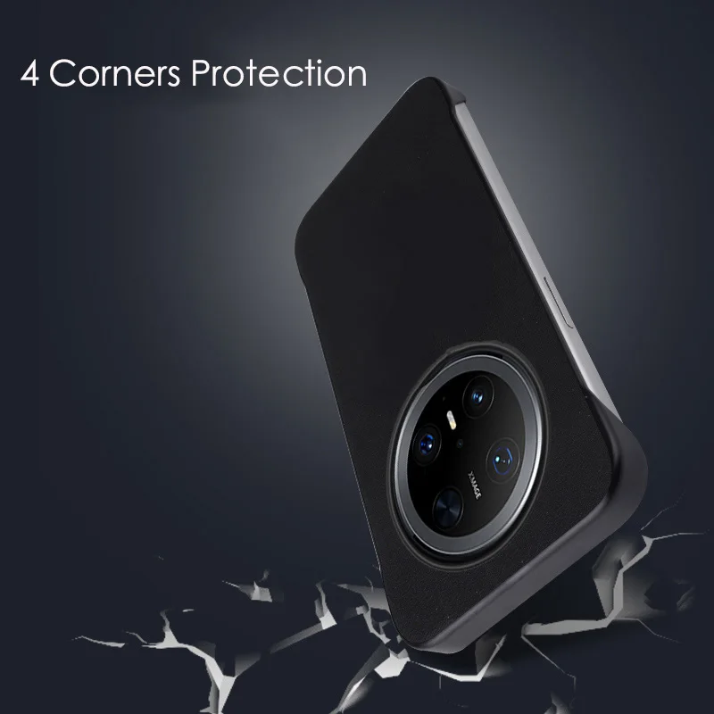 Vintage PU Leather Boardless Phone Case with Four-Corner Protection