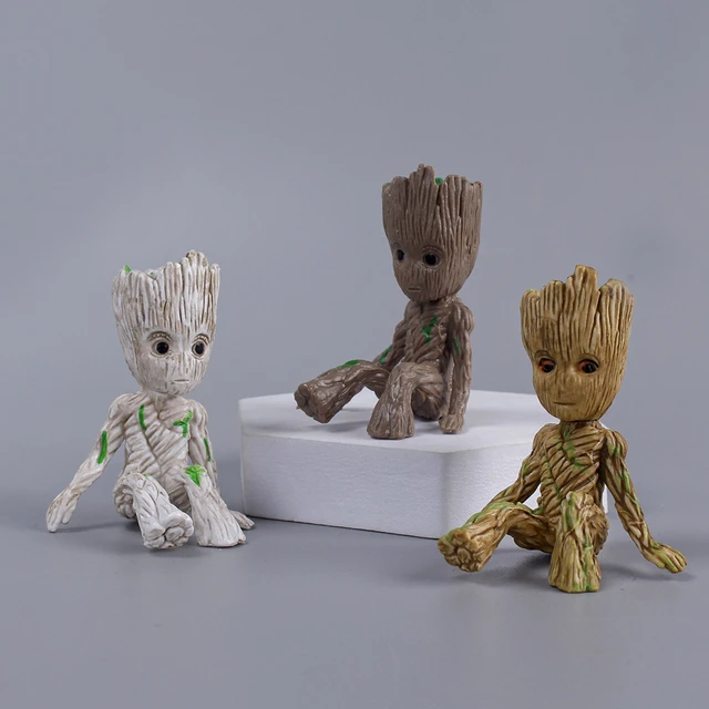 Disney 4.5-6CM Guardians Of The Galaxy Tree Man Groot Action Toy