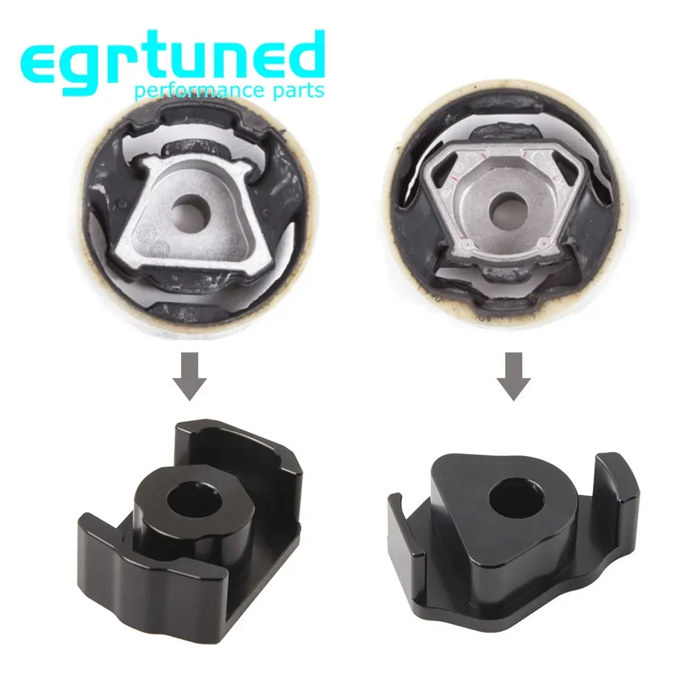 Billet Aluminum MQB Dogbone Mount Insert MKVII For Volkswagen Golf/GTI/R 8V For Audi A3 S3 RS3 MKIII FOR AUDI TT TTS TTRS