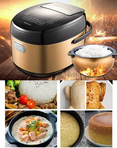 Home use multi cooker industrial rice cooker 4 liter electric price 16-In-1 Slow cooking food