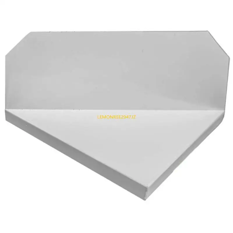 63HA Practical 45 Degree Gutter Water Diverters Craft in Aluminum Prevents Overflows and Erosion Includes Installation Screws