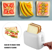 Automatic Bread Makers Removable Crumb Tray Electric Bread Baking Machine Pop Up 650W Household Kitchen Supplies 2