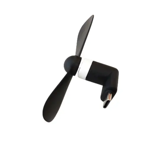 1PC Creative Mini Portable Micro USB Fan 5v 1w Mobile Phone USB Gadget Fan Tester For Type-C Type C Cell Phone Cooler Accessorie - Image 2