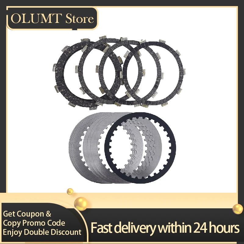 

Motorcycle Engine Parts Clutch Plates & Steel Friction Disc Kit For CFMOTO 800MT 800NK 800 MT NK