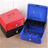 Cash Box with Money Tray and Key Lock Tiered Cantilever Design 4 Bill / 5 Coin Slots Safety Box for Supermarkets Small Business 4