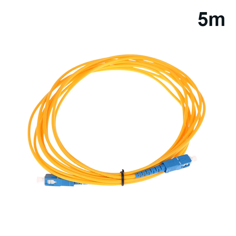 High-Performance Singlemode SC to SC Fiber Optic Patch Cable – Bend Insensitive Simplex 9/125μm, 2.0mm