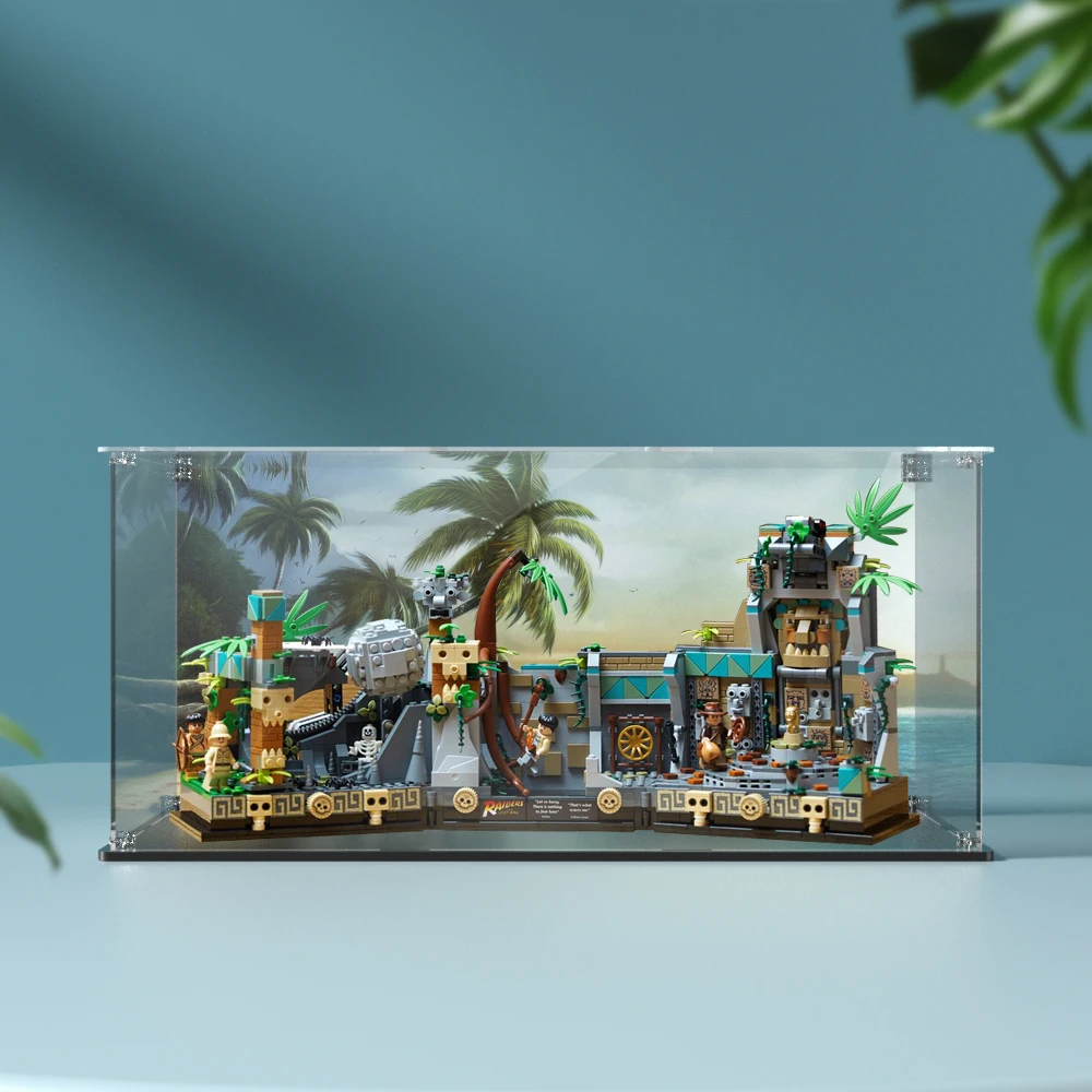 Acrylic Display Box for Lego 77015 Temple of the Golden Idol Dustproof Clear Display Case (Lego Set not Included） 5