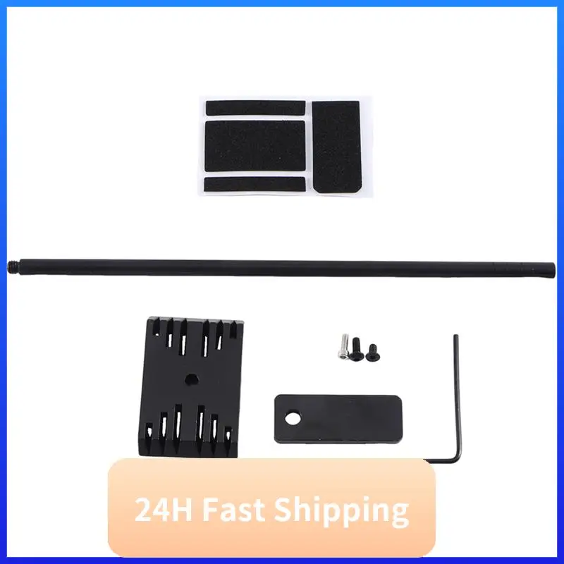 Aluminum Alloy Display Stand Rack For Axial SCX10 90046 Tamiya CC01 D90 D110 Replacement Part Accessory Black