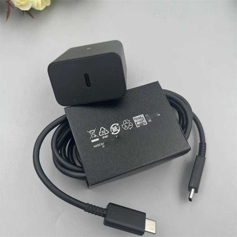EP-T4510 Original 45W Super Fast Charger 1.8M 5A Double Type-C Cable For Samsung S23 S22 Note20 Ultra ZFold3 USB C Fast Charging phone charger usb c charger mobile phone charger phone charger adapter