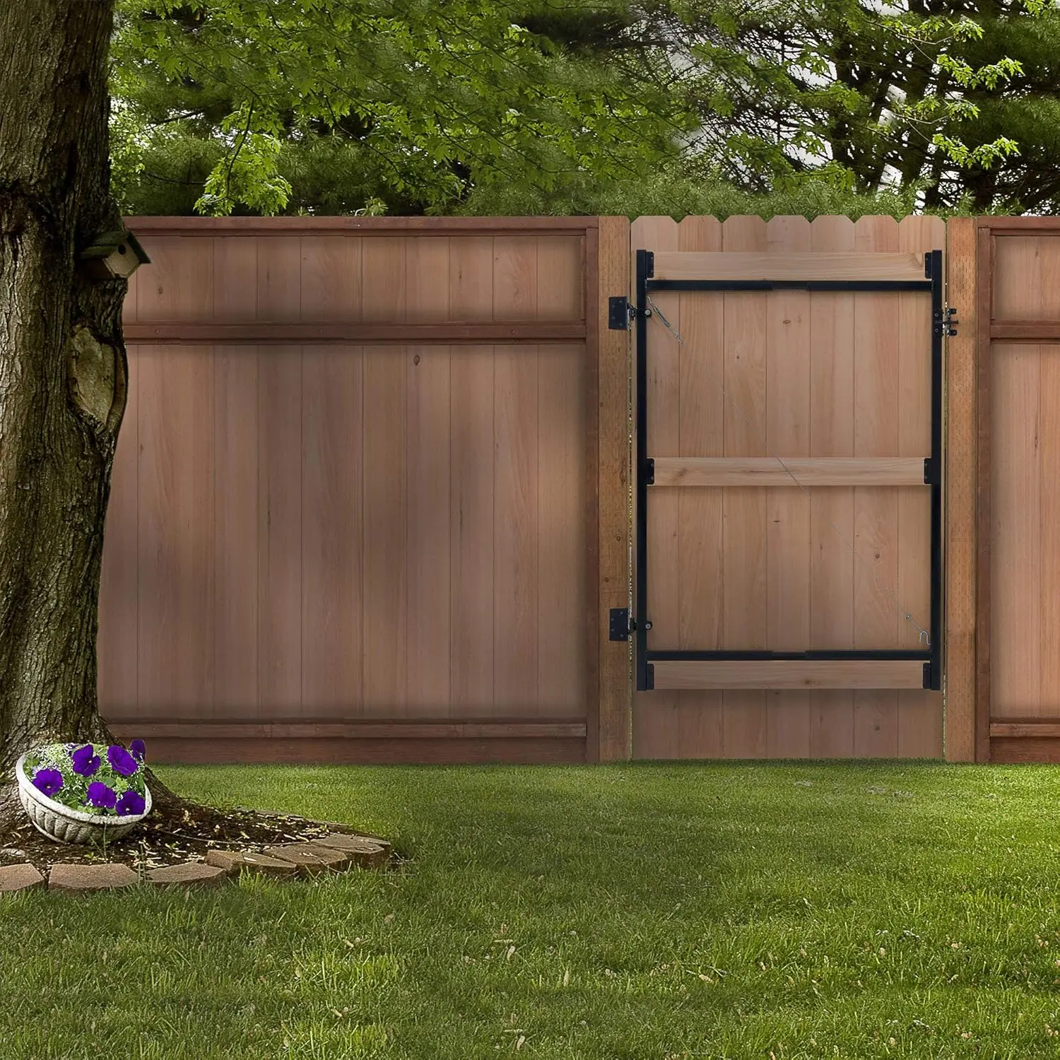 Steel Frame Gate Kit, 36""-60"" Wide Opening Up To 7' High (5 Pack) 3