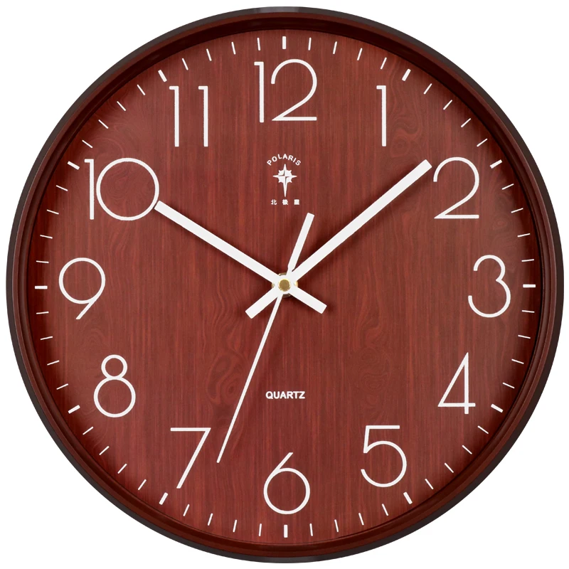 Large LED Wall Clock Silent Digital Clocks Mechanism Wall Watches Color:J;Sheet Size:10 inch