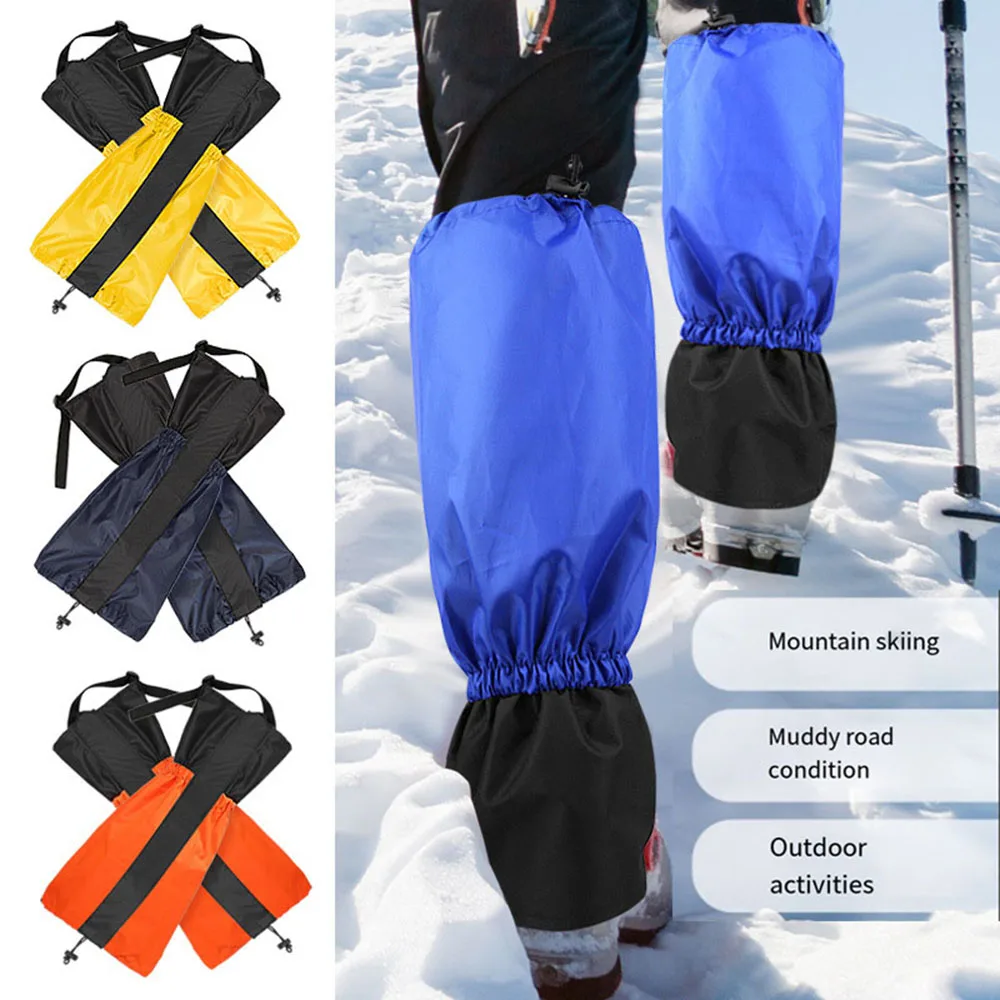 

Autumn Winter Climbing Leg Guards Insect Proof Breathable Leg Covers Snow Foot Cover Legging Shoes Cover Travel Leg Warmers