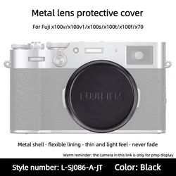 Premium Aluminum Alloy Camera Lens Dust Cover - Universal Fit (Lens Cap A)