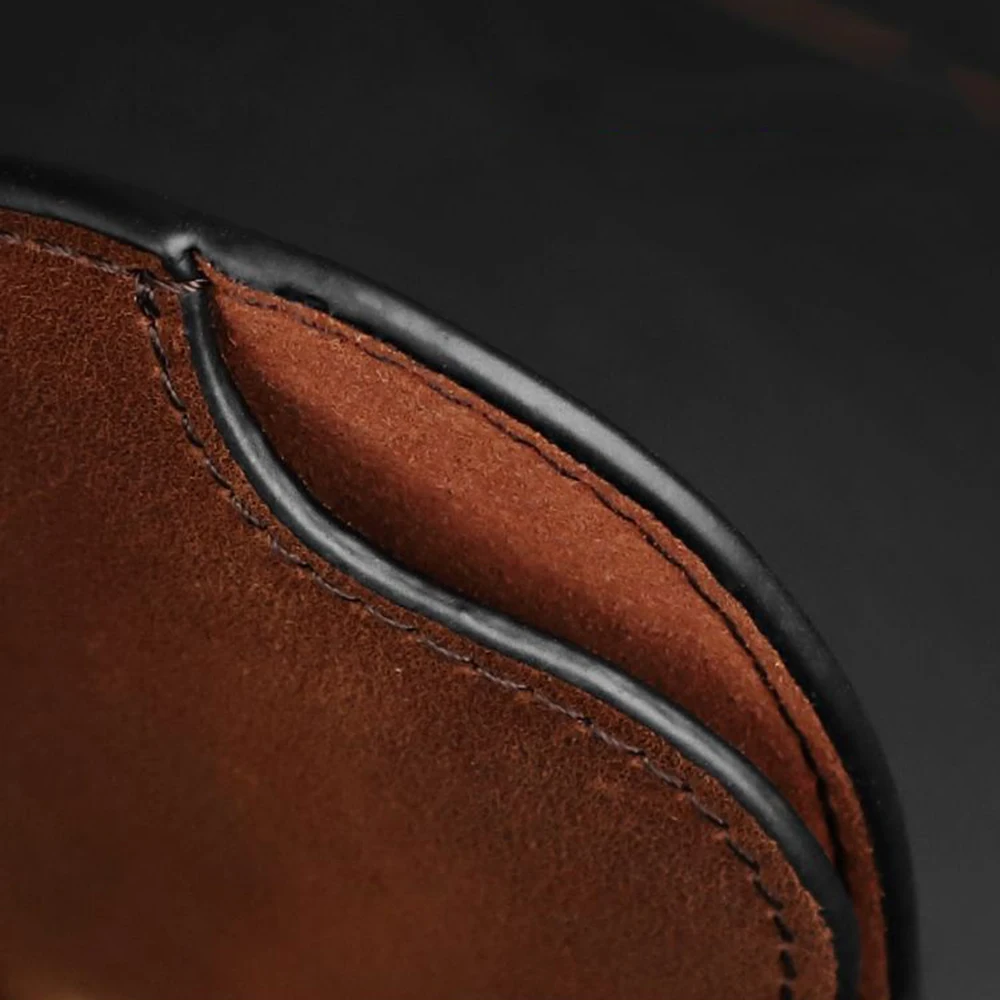 Custodia Per Occhiali In Pelle Morbida - Portaocchiali Da Donna Con Cinturino E Tracolla - Foto 2