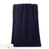 Black Bath Towel Thick Large Soft Cotton Face Hand Shower Towels for Adults Kids Home Bathroom Spa toalla 34*74cm/70*140cm 2