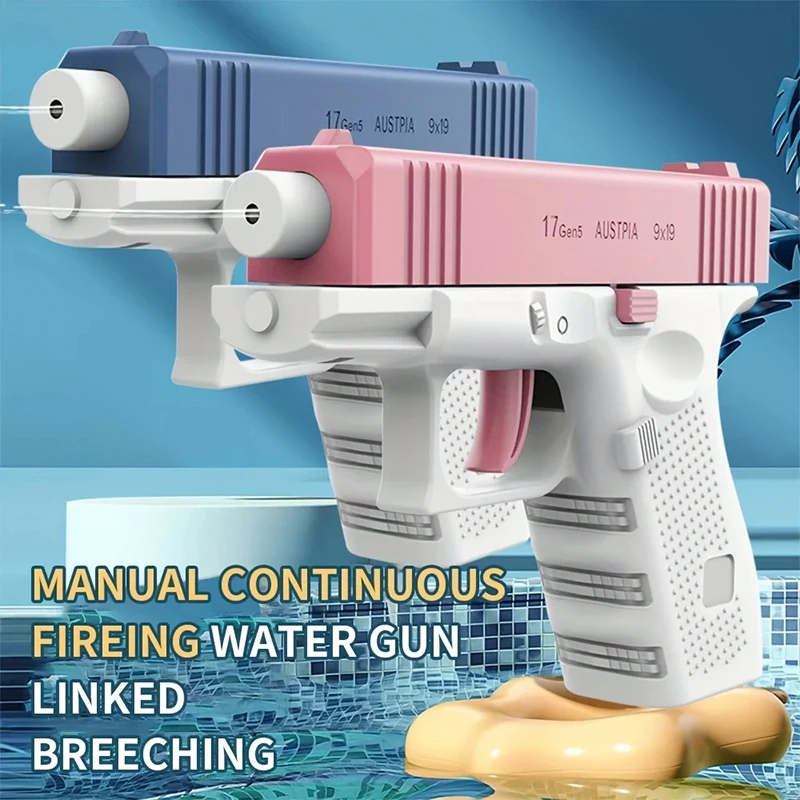 Dynamic Continuous Firing Summer Water Gun with Manual Chambering