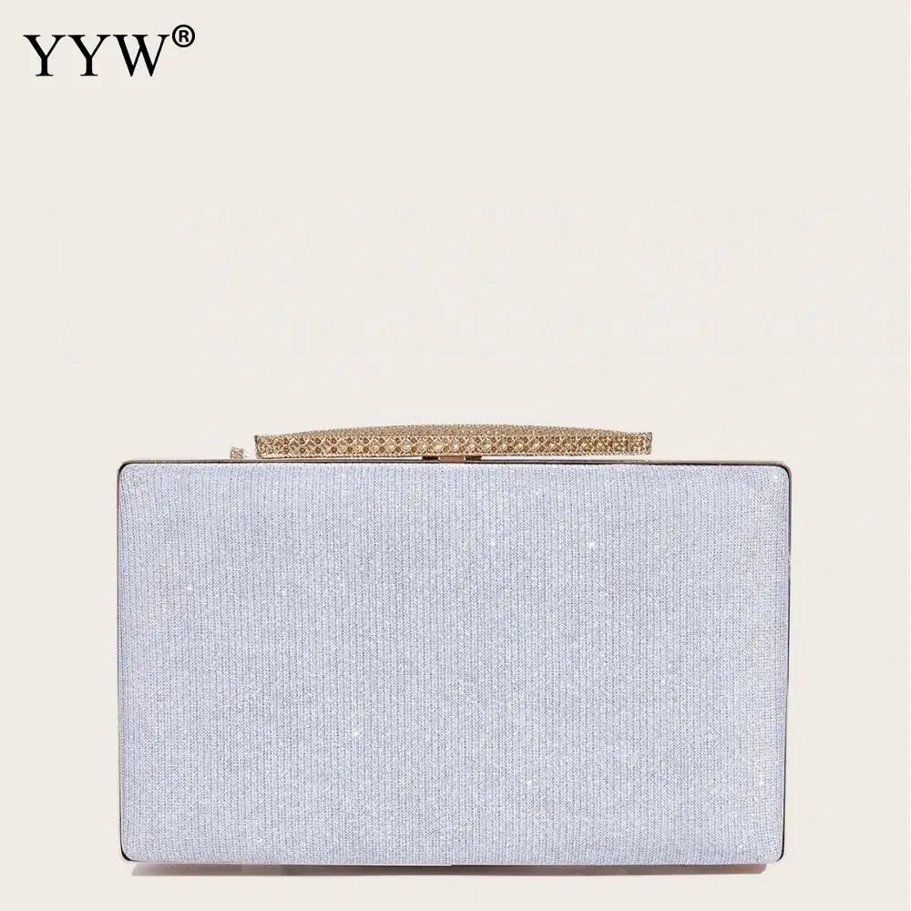 New Rhinestones Evening Clutch Bag Purses And Handbag 2023 Luxury Designer Shoulder Bags Wedding Party Shiny Crystal Clutch Bag