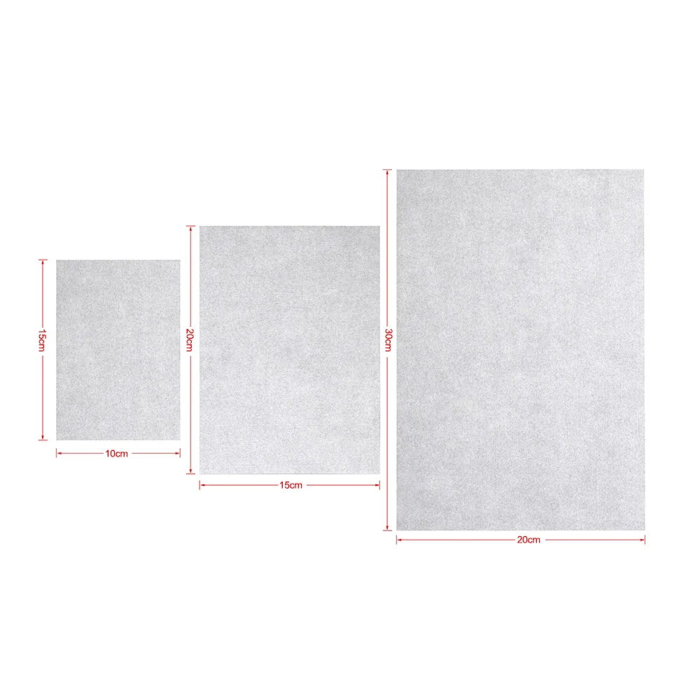 Rosin Press Bags 50pcs/Bag 15/20/30cm Size Wax Concentrates Oil Banking Filter Paper Extracting Machine Smoke Accesoires Tool