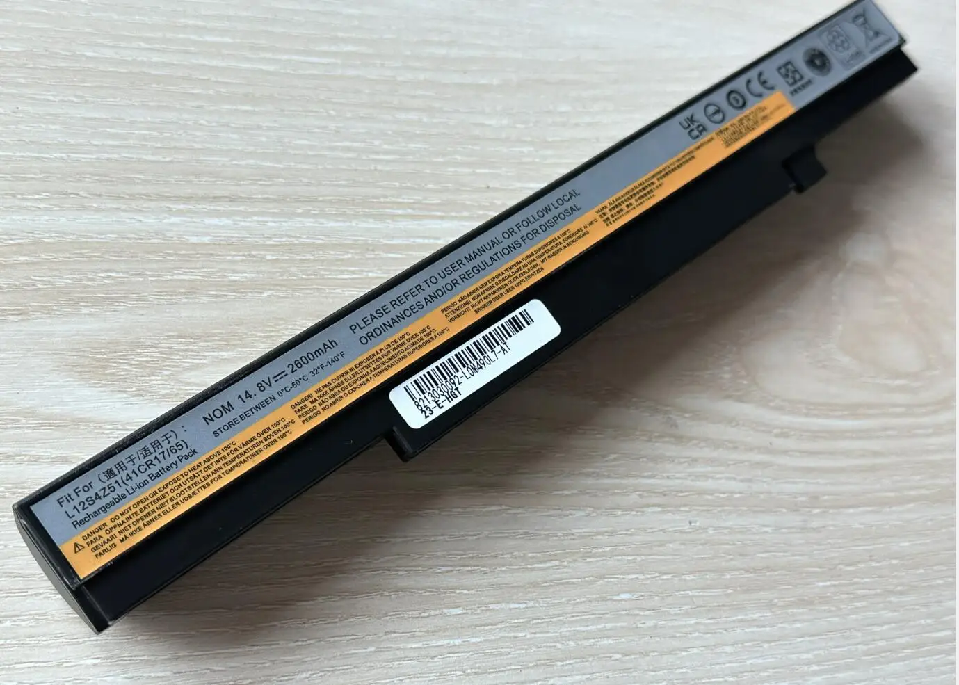 Bateria para Lenovo Ideapad M490s K4350 K2450 K4450 M4400s L12s4z51 Novo - Imagem 6