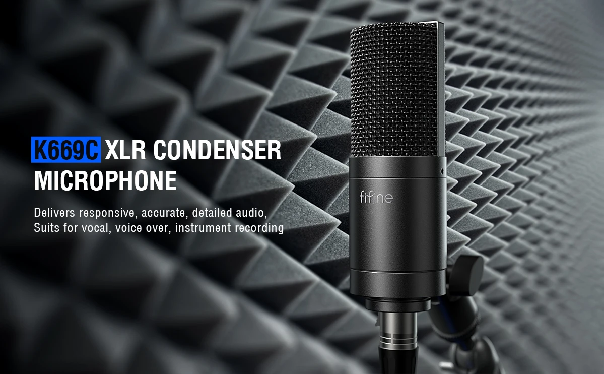Durable FIFINE microphone