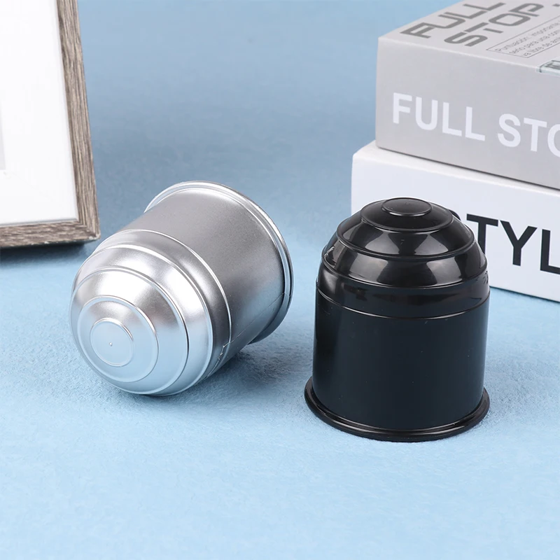 1PCS Car Vehicle Auto Tow Bar Ball Cover 50mm Simplicity Plastic Prevent Grease and Dirt Cap Hitch Caravan Protection Universal